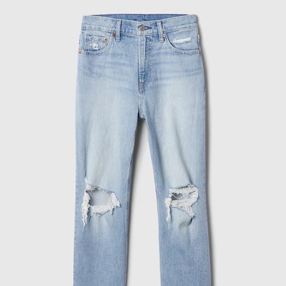NWT GAP Women's High Rise Cheeky Straight Jeans size 32